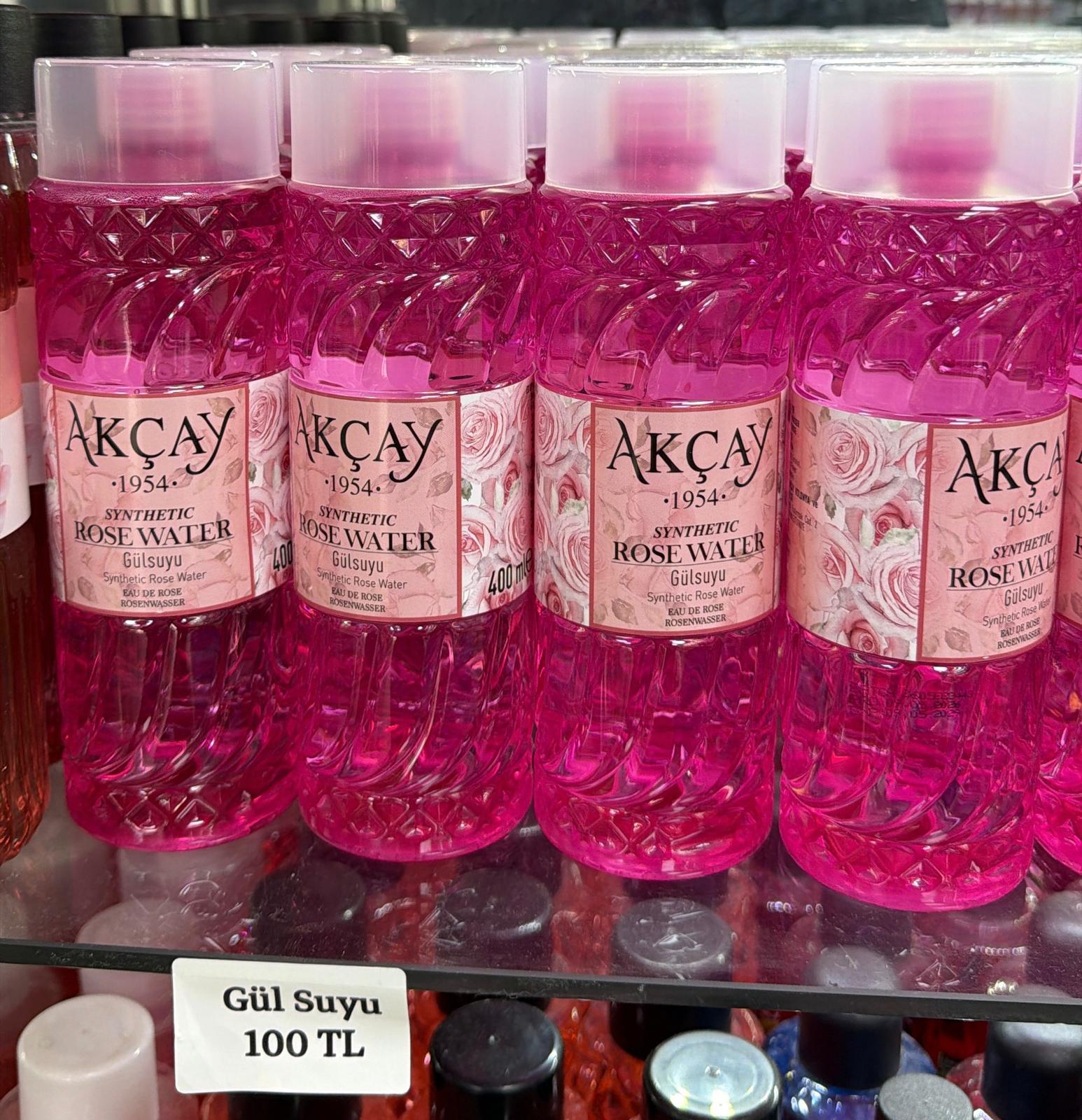 Akçay Sentetik Gül Suyu 400 ml